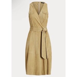 NWT Ralph Lauren Suede Dress